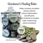 Gardener’s Hand Care Gift Set with Healing Balm, Organic Soap, Nail Brush & Reusable Tin
