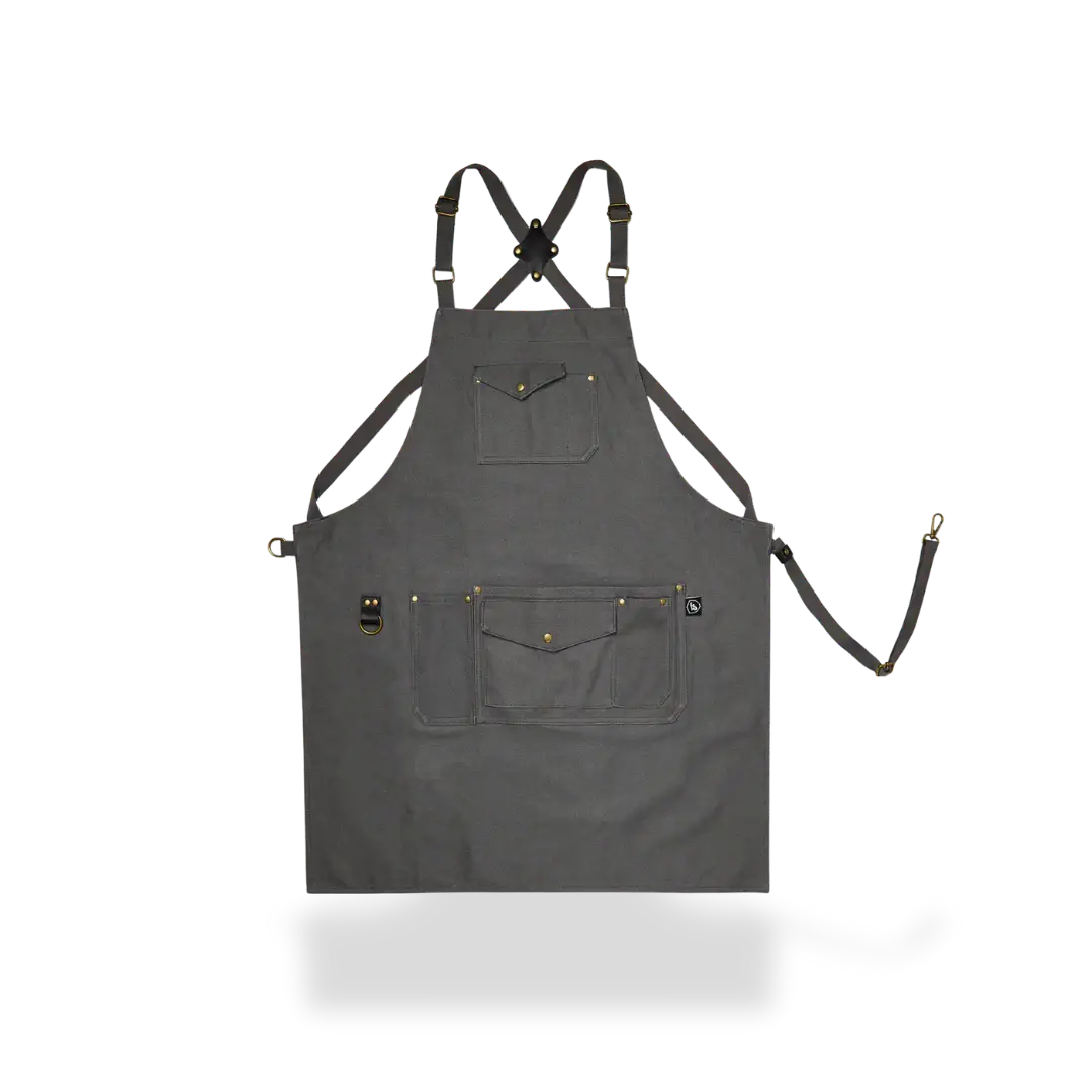 The Canvas Workhorse Apron - Dark Gray