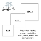 Floral Print Reusable Beeswax Food Wraps – Elegant Eco-Friendly Kitchen Set in Three Sizes