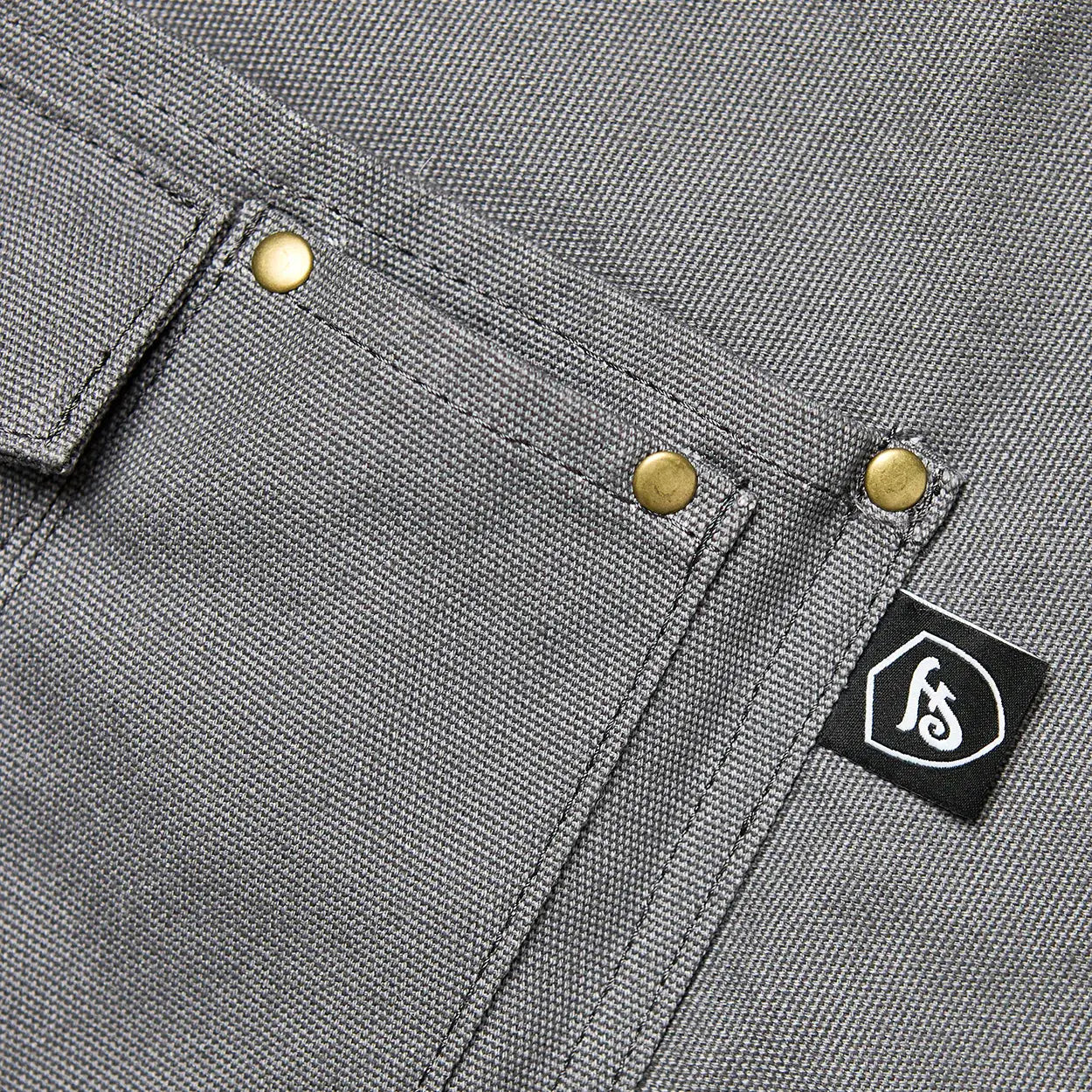 The Canvas Workhorse Apron - Dark Gray