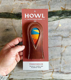 Cast Iron Handle Potholder – Horween Leather and Pendleton Wool Grip for Skillets