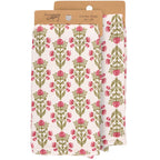 Floral Block Kitchen Towel