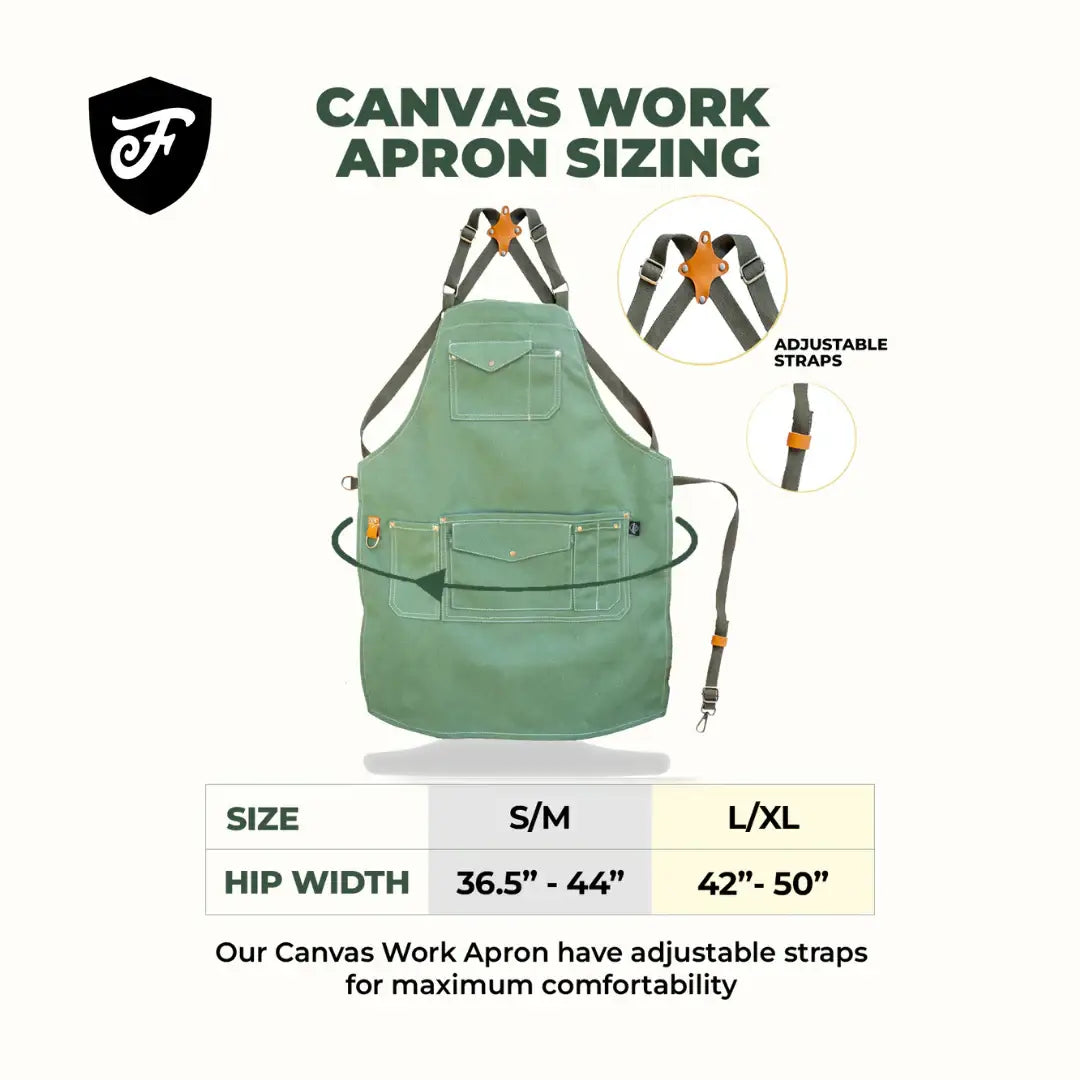 The Canvas Workhorse Apron - Dark Gray