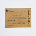 Seed Saving Envelopes – Pack of Blank Paper Envelopes for Gardeners, Seed Storage & Organizing