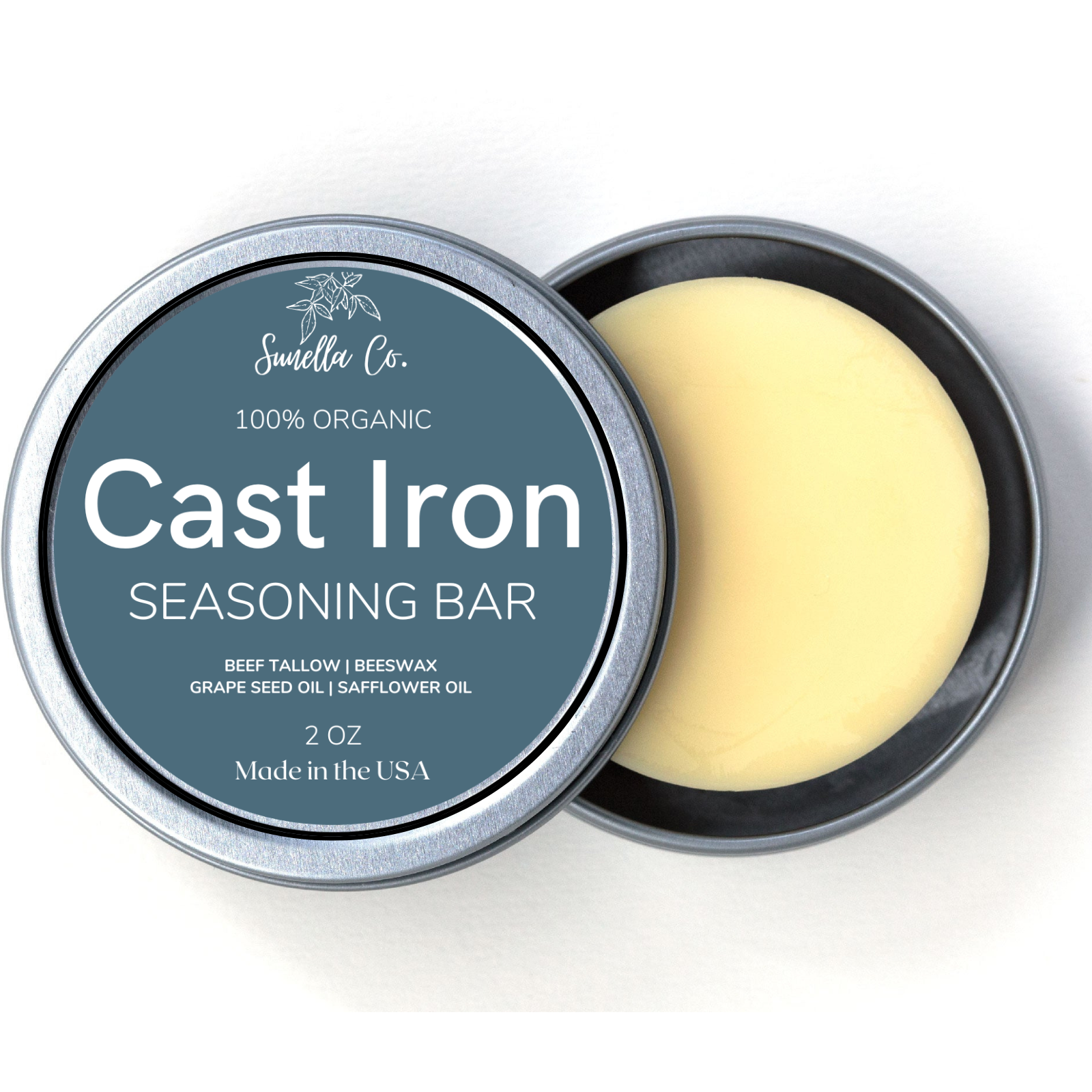 All Natural Cast Iron Seasoning Bar