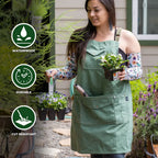 The Canvas Workhorse Apron - Dark Gray