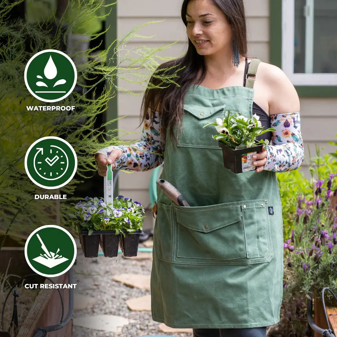 The Canvas Workhorse Apron - Dark Gray