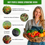 Variety pack. 15 varieties of Sweet & Hot Pepper seeds.