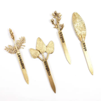 Cast Brass Herb Markers