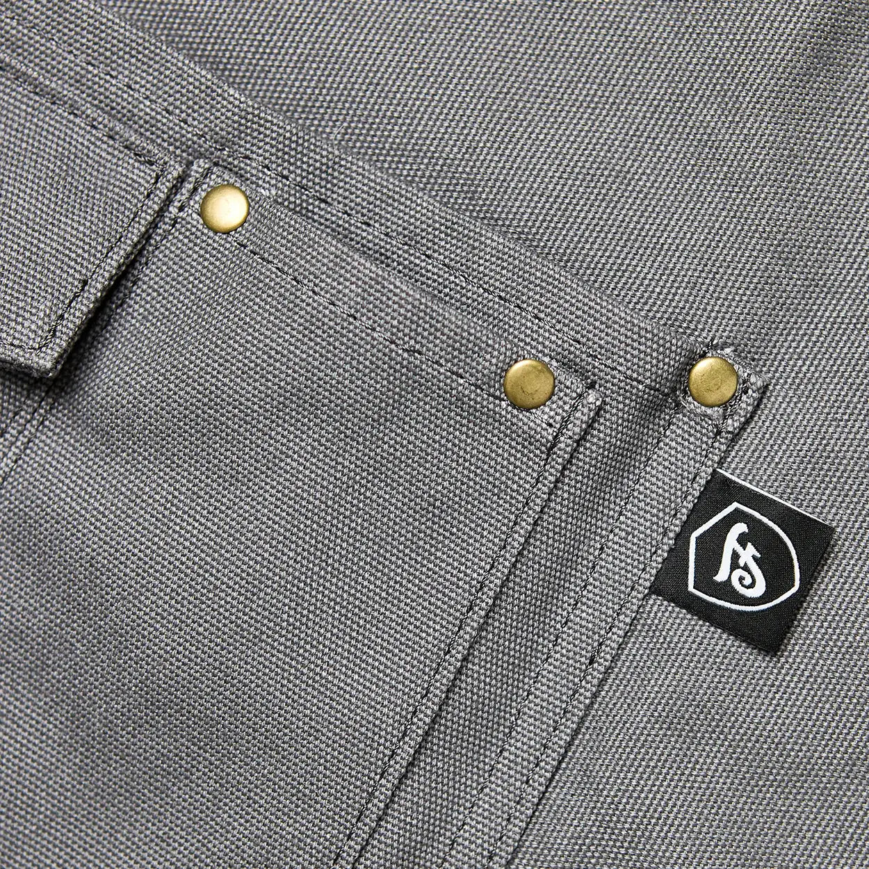 The Canvas Workhorse Apron - Dark Gray